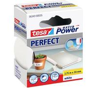 Ruban adhésif toilé tesa® extra Power tesa 56343-00035-03 blanc (L x l) 2.75 m x 38 mm caoutchouc 1 pc(s)