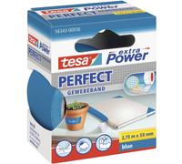 Ruban adhésif toilé tesa® extra Power tesa 56343-00036-03 bleu (L x l) 2.75 m x 38 mm caoutchouc 1 pc(s)