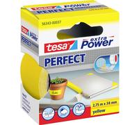 Ruban adhésif toilé tesa® extra Power tesa 56343-00037-03 jaune (L x l) 2.75 m x 38 mm caoutchouc 1 pc(s)