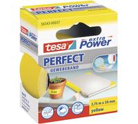 Ruban adhésif toilé tesa® extra Power tesa 56343-00037-03 jaune (L x l) 2.75 m x 38 mm caoutchouc 1 pc(s)
