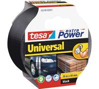 Ruban adhésif toilé tesa® extra Power tesa 56348-00001-05 noir (L x l) 10 m x 50 mm caoutchouc 1 pc(s)