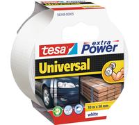 Ruban adhésif toilé tesa® extra Power tesa 56348-00005-05 blanc (L x l) 10 m x 50 mm caoutchouc 1 pc(s)