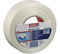 tesa Ruban adhésif toilé Professional 60101-00001-00 blanc 45 m x 50 mm acrylate 1 pc