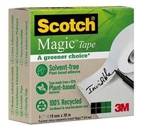 Scotch Ruban adhésif Magic invisible, transparent 19 mm x 30 m, 1 rouleau