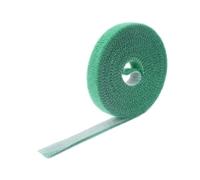 Ruban adhésif vert doux pour plantes - Ajustement facile - Organisateur de fils - Bandage amovible - Câble de données Fixati - Ficelle de jardin