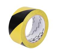 Ruban Adhésif Vinyle Marquage De Sécurité 3M 766, Jaune/Noir, 50 mm x 33 m