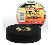 Ruban isolant Scotch® Super 33 Scotch SUPER33+-19X6 noir (L x l) 6 m x 19 mm résine caoutchouc