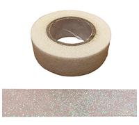 Ruban adhésif Washi pailleté, idéal pour la décoration Blanc irisé