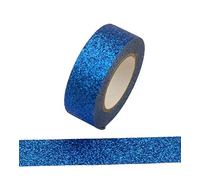 Ruban adhésif Washi pailleté, idéal pour la décoration bleu marine