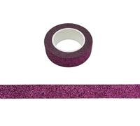 Ruban adhésif Washi pailleté, idéal pour la décoration violet