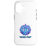 Ruban Anti-feu intérieur pour Sensibilisation à la Force Coque pour iPhone 16