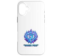 Ruban Anti-feu intérieur pour Sensibilisation à la Force Coque pour iPhone 16 Plus