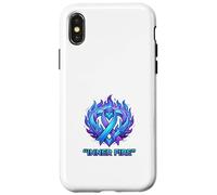 Ruban Anti-feu intérieur pour Sensibilisation à la Force Coque pour iPhone X/XS