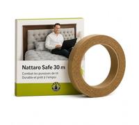 Ruban Anti-punaises de lit 30 m - Protection Longue durée sans Insecticide, à Base de Terre de diatomée, Efficace Contre Adultes et nymphes, adhésif Discret Facile à Installer