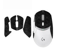 Ruban antidérapant absorbant la transpiration pour souris de jeu Logitech G309, noir flocon de neige
