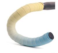 Ruban antidérapant et absorbant les chocs pour guidon de vélo de route, fabriqué à partir de polyuréthane EVA et de silicone pour plus de confort (blanc/violet)