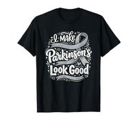 Ruban argenté « I Make Parkinson's Look Good Awareness » T-Shirt