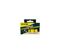 Ruban attrape-mouches LUCIFER sans insecticide Lot de 4 moustiques guêpes
