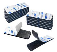 Ruban Auto-Adhésif À Bords Ronds À Crochets Et Boucles-12 Jeux-Dos Collant Pour Une Utilisation Intérieure Ou Extérieure-Au Lieu De Trous Et De Vis