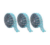 Ruban auto-adhésif de strass en cristal, rouleau-bleu lac