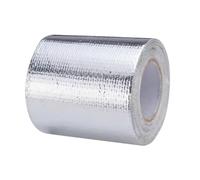 Ruban auto-adhésif réfléchissant or/argent | Enveloppement de bouclier d'isolation imperméable à la chaleur 50mm x 10M/50mm x 5M(Silver,L)