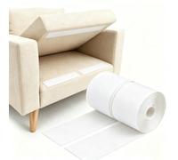 Ruban auto-agrippant en nylon très résistant pour fixation et suspension, utilisation à la maison, à l'école, au bureau (blanc, 3 cm x 3 m)