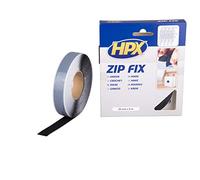 HPX Ruban auto-agrippant ZIP FIX (Crochet) Noir 20 mm x 5 m
