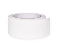 Ruban Autocollant Anti-Dérapante, 5cm x 5m, Ruban Antidérapant, pour Intérieur et Extérieur, Ruban Adhésif Antidérapant pour Escaliers, Marches, Revêtements de Sol, Bande Sécurité (Blanc)
