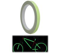 Ruban Autocollant Fluorescent, Glow in the Dark Tape, Lumineux Vert, Phosphorescent de Sécurité, Imperméable à L'eau, Photoluminescent,10Mx1CM, pour Escaliers, Murs, Marches et Panneaux de Sortie