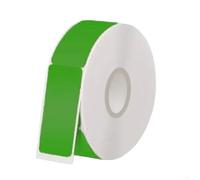 Ruban autocollant imperméable pour câble thermique pour imprimantes, étiquettes de câble réseau résistantes aux déchirures et étiquettes d'identification de fil de fibre (vert)