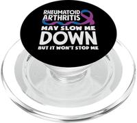 Ruban avec Citation « May Slow Me Down » pour polyarthrite rhumatoïde PopSockets PopGrip pour MagSafe