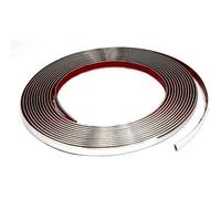 RUBAN BANDE CHROME 8 METRE AVEC ADHESIF PUISSANT - LARGEUR 5MM