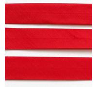 Ruban Biais Replié 20 mm Coton Polyester Vendu par 5 Mètres Plusieurs Coloris au Choix