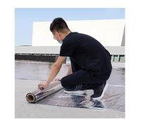 Ruban bitume imperméable pour réparation de toit auto-adhésif clignotant patch d'étanchéité durable revêtement de toit disponible en différentes largeurs et longueurs (T2 mm/l 1 x L 5 m)