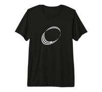 Ruban Blanc Möbius avec Boule T-Shirt Haut de Gamme