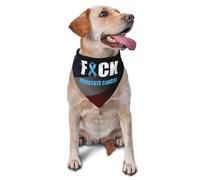 Ruban Bleu De Sensibilisation Au Cancer De La Prostate Bandanas Chien Chats Unique Style Chiens Bandana Foulards Polyester Serviettes Triangle pour Animaux