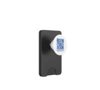 Ruban Bleu Floral « Nobody Fights Alone Colon Cancer Warrior » PopSockets PopWallet pour MagSafe