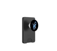 Ruban Bleu Gris et Bleu pour la Sensibilisation au diabète Type 1 Type 2 T1 T2 PopSockets PopWallet pour MagSafe