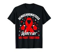 Ruban Bordeaux Warrior We Fight Hemochromatosis Awareness T-Shirt