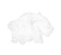 Ruban Bordure Dentelle Plissée 10m pour Couture Créative | Blanc, Style Vintage Romantique, Léger et Souple, pour Broderie, Appliqués, Robes Nuptiales et Déco DIY