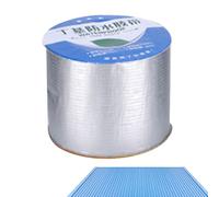 Ruban butyle - Adhésif d'étanchéité étanche, bande de joints en caoutchouc solide | Patch de réparation de toit en butyle, doublure étanche anti-fuite, rouleau de mastic de fenêtre de camping-car