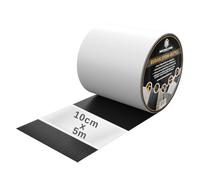 Ruban Butyle EPDM Étanchéité - Scotch anti fuite autocollant 10cm x 5m - Adhère sur PVC, Bois, Métal, Béton - Bande Adhésive Étanche Extérieur pour Réparations