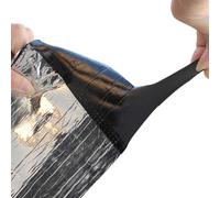 Ruban butyle imperméable ultra-résistant - Mastic en feuille d'aluminium résistant aux hautes températures pour la réparation des toitures, des murs et des fissures de surface, la réparation