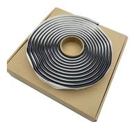 Ruban Butyle, Mastic en Bande pour Camping Car, Ruban Mastic Rond en Caoutchouc Butyle avec Boîte 9,5 mm De Diamètre X 4 m Noir