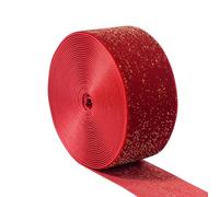 Ruban Cadeau 5 Yards Christmas Velvet Ribbon New Year Red Festival Bows Gift Box Packaging Scene 10/16/20/25/38mm(38mm)