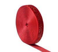 Ruban Cadeau 5 Yards Christmas Velvet Ribbon New Year Red Festival Bows Gift Box Packaging Scene 10/16/20/25/38mm(16mm)