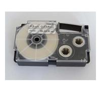 Ruban Cassette Cartouche 12mm vhbw pour Casio CW-L300, KL-100E, KL-120, KL-1500, KL-200E, KL-300, KL-60, KL-7000, KL-70E comme XR-12X, XR-12X1. G