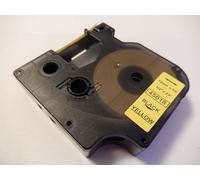 Ruban Cassette Cartouche 12mm vhbw pour Dymo LabelWriter Duo, Duo 400, Duo 450 comme Dymo D1, 45018.