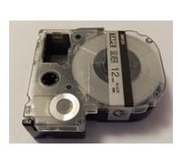 vhbw Ruban compatible avec Epson LabelWorks LW-1000P, LW-600P, LW-500, LW-400, LW-300 imprimante d'étiquettes 8m x 12mm Noir sur Argent