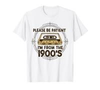 Ruban Cassette rétro « Please Be Patient I'm from The 1900s » T-Shirt
